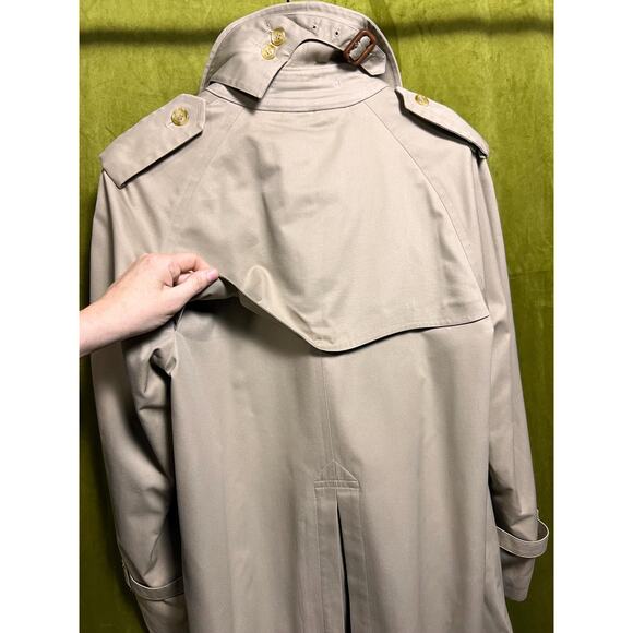 Vintage Burberrys’ Classic Trench Coat with Nova Check Lining - Picture 11 of 16